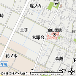 〒444-0211 愛知県岡崎市野畑町の地図