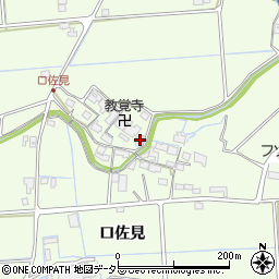 兵庫県姫路市林田町口佐見27周辺の地図