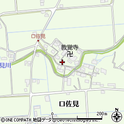 兵庫県姫路市林田町口佐見21周辺の地図