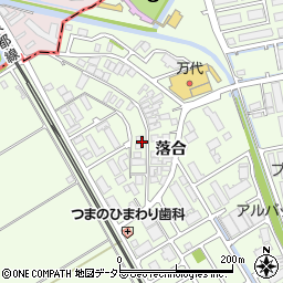 京都府宇治市槇島町（落合）周辺の地図