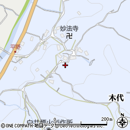 大阪府豊能郡豊能町木代97周辺の地図
