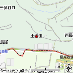 愛知県知多郡阿久比町植大土器田周辺の地図