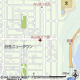 丸山台三丁目周辺の地図