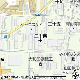 京都府宇治市槇島町二十四34周辺の地図