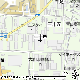 東陸ロジテック株式会社　京都事業所周辺の地図
