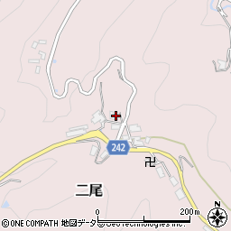 京都府宇治市二尾勢ノ谷1周辺の地図