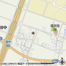 兵庫県加東市田中305周辺の地図
