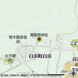 青根原神社周辺の地図