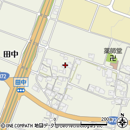 兵庫県加東市田中306周辺の地図