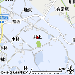兵庫県宝塚市大原野井上周辺の地図
