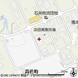 山陰パナソニック株式会社　浜田電材営業所周辺の地図