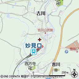 大阪府豊能郡豊能町吉川135周辺の地図