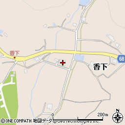 兵庫県三田市香下946周辺の地図