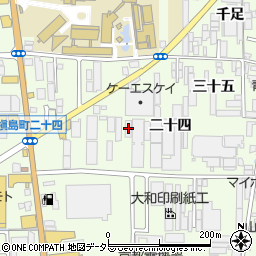 京都府宇治市槇島町二十四44周辺の地図