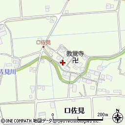 兵庫県姫路市林田町口佐見18周辺の地図