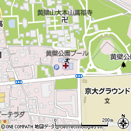 京都府宇治市五ケ庄三番割25周辺の地図