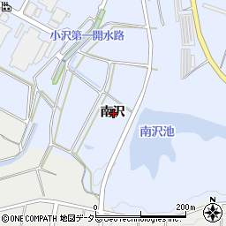 愛知県常滑市久米南沢周辺の地図