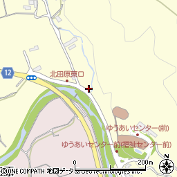 兵庫県猪名川町（川辺郡）北田原（東山田）周辺の地図