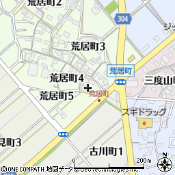 愛知県碧南市荒居町4丁目周辺の地図