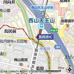 モトサイクル　ヤマザキ周辺の地図