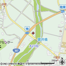 滋賀県甲賀市信楽町牧1370周辺の地図