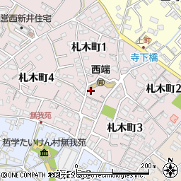 愛知県碧南市札木町周辺の地図