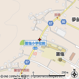 中村公民館前周辺の地図