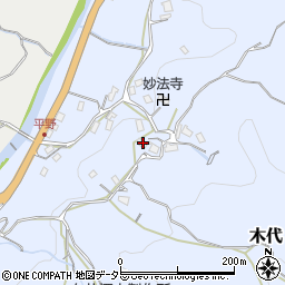 大阪府豊能郡豊能町木代99周辺の地図