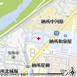 京都府京都市伏見区納所和泉屋周辺の地図