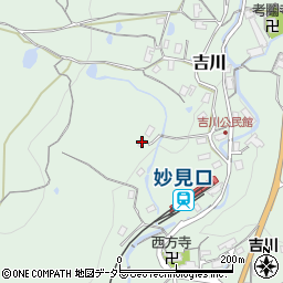 大阪府豊能郡豊能町吉川863周辺の地図