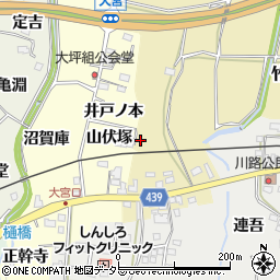 愛知県新城市竹広704周辺の地図