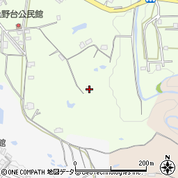 兵庫県三田市志手原1340周辺の地図