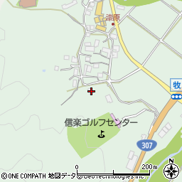 滋賀県甲賀市信楽町牧1214周辺の地図