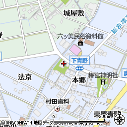 養源寺周辺の地図