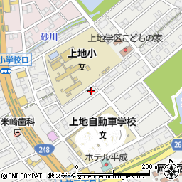 永谷新聞店周辺の地図