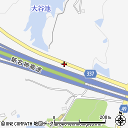 新名神高速道路周辺の地図