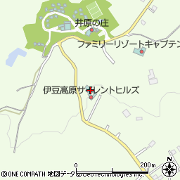 伊豆高原サイレントヒルズ周辺の地図