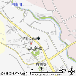 愛知県新城市片山五反田周辺の地図