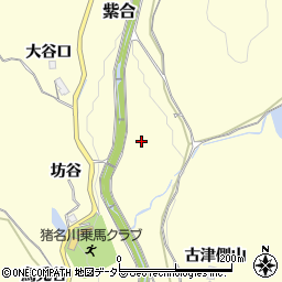 兵庫県川辺郡猪名川町紫合周辺の地図