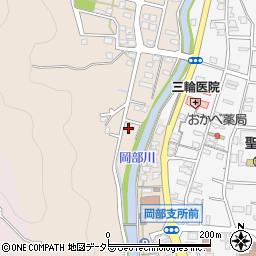 静岡県藤枝市岡部町岡部144-3周辺の地図