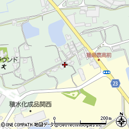 兵庫県加西市鎮岩町209周辺の地図
