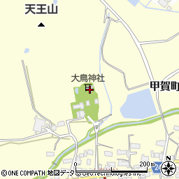 滋賀県甲賀市甲賀町鳥居野783周辺の地図