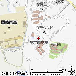 愛知県岡崎市藤川町唐沢周辺の地図