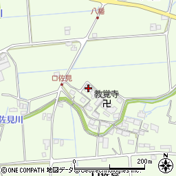 兵庫県姫路市林田町口佐見15周辺の地図