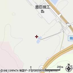 愛知県岡崎市樫山町山ノ田周辺の地図