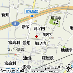 鈴信組周辺の地図