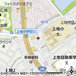 オリンピアトヨタ周辺の地図