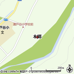 静岡県藤枝市本郷周辺の地図