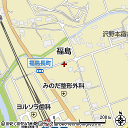 兵庫県三田市福島363周辺の地図