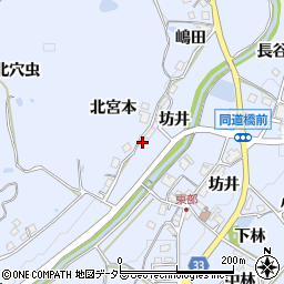 兵庫県宝塚市大原野坊井12周辺の地図